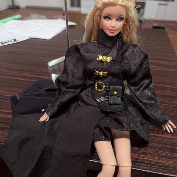 Han Dynasty Hanfu Inspired Dress Fit Muse Model Barbie, Silkstone, Poppy Parker - Picture 4 of 5